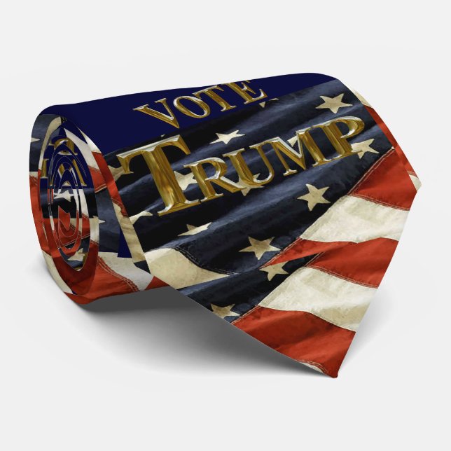 CRAVATE NOUS LES GENS VOTONS TRUMP (Roulé)