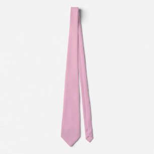 Cravate Nuance de rose pastel cerise