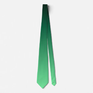 Cravate Nuances de vert émeraude 