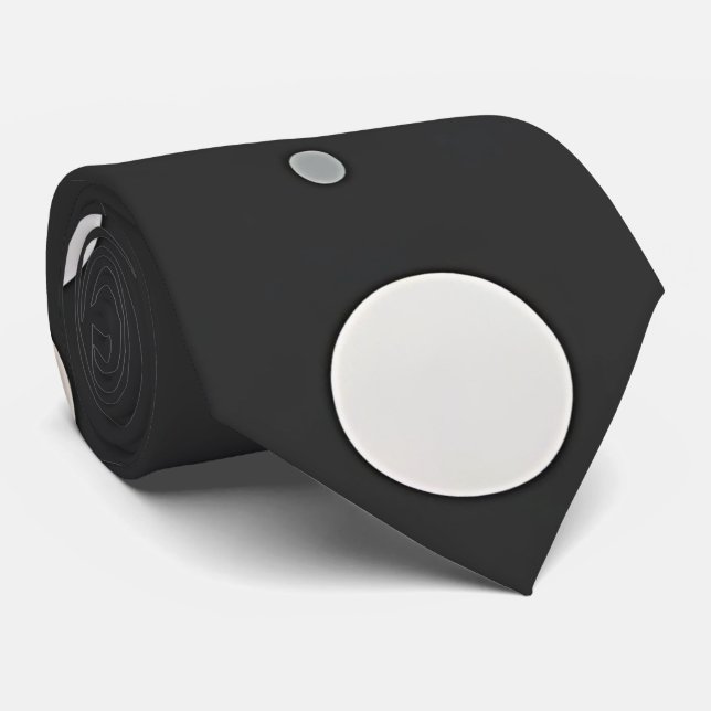 Cravate numérique minimaliste élégant (Roulé)