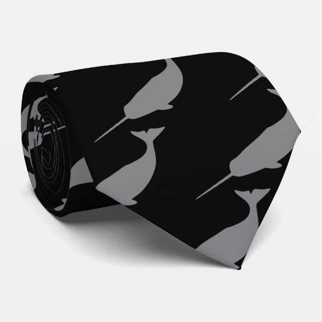 Cravate Nunavut Narwhal (Roulé)