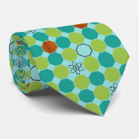Cravate Octagons atomiques