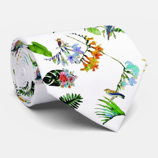 CRAVATE OISEAUX, PARADIS TROPICAL, JARDIN D'OISEAUX DE COU