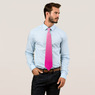 Cravate Ombre Rose Clair et Chaud