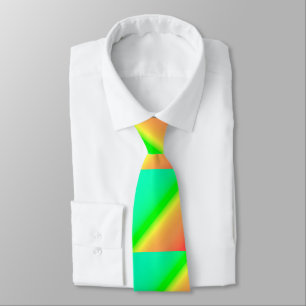 Cravate Ombre vert diagonale