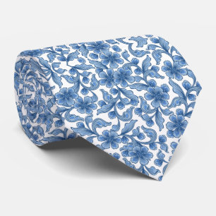 Cravate Omphalodes Blue & Skydiver Blue Wedding Keepsake