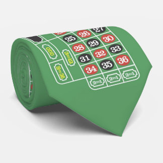 Cravate OPUS table Roulette - Double face