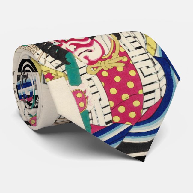 Cravate Oshimodoshi, The Eighteen Great Kabuki Plays (Roulé)