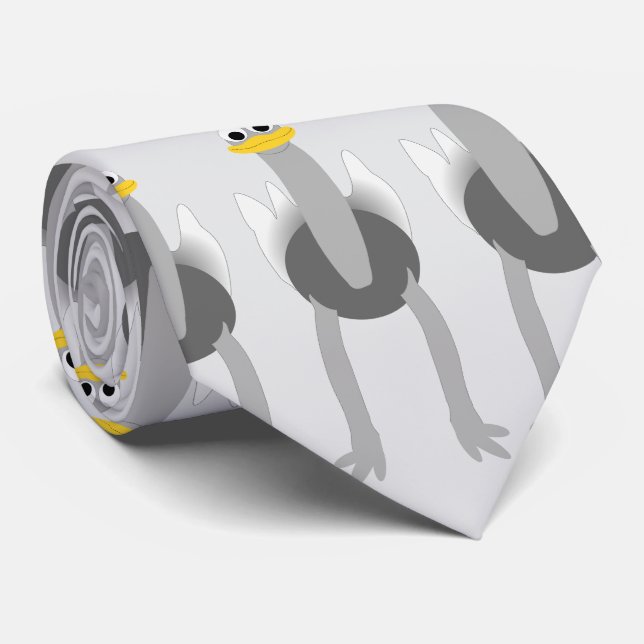 Cravate Ostrich Design (Roulé)