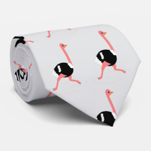 Cravate Ostrich Design