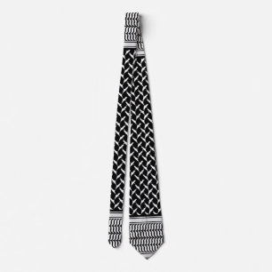 Cravate Palestinian Keffiyeh Apron Kitchen Towel