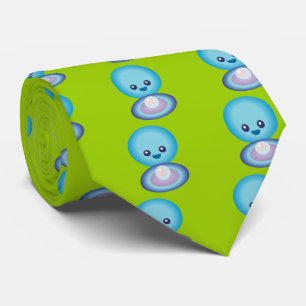 Cravate Palourde heureuse de Kawaii
