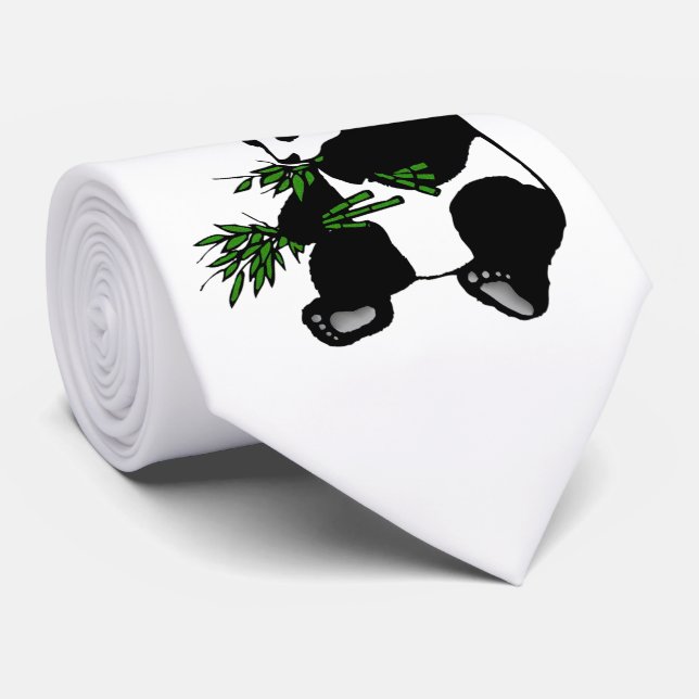 Cravate Panda géant (Roulé)