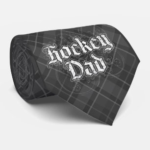 Cravate Papa de hockey