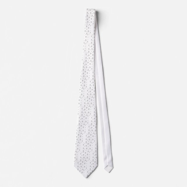 Cravate Papier peint de dent pour le dentiste (Devant)