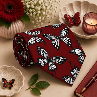 Cravate Papillon motif coloré