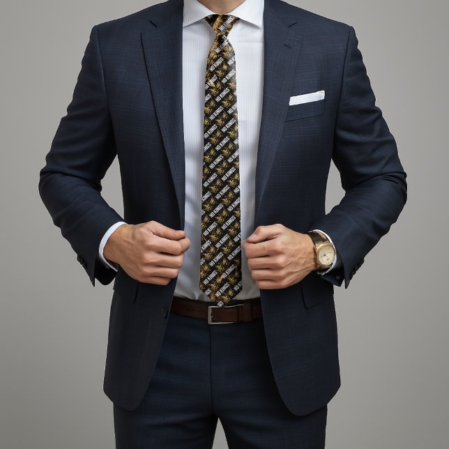 Cravate Pas de rois protestent (Créateur téléchargé)