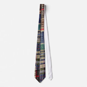 Cravate Patchwork Plaid 1
