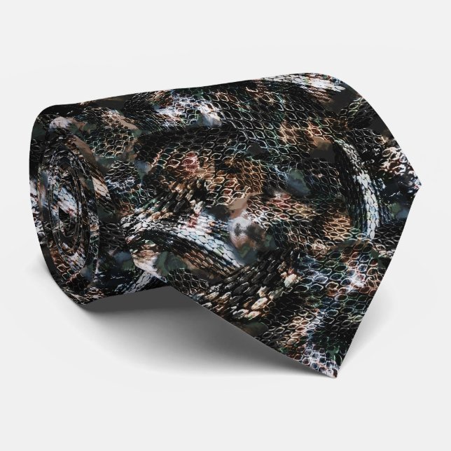 Cravate Peau de serpent (Roulé)