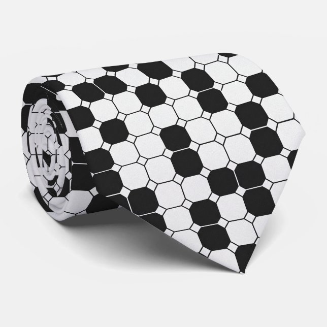 Cravate Peau de serpent python minimaliste noir et blanc (Roulé)
