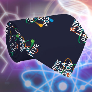 CRAVATE PENSEZ COMME UN PROTON ET RESTEZ POSITIF