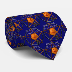 Cravate pentacle samhain
