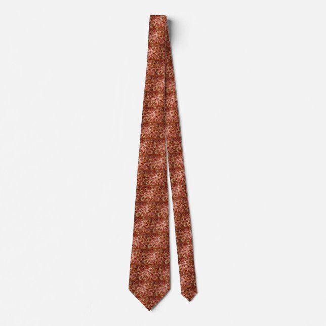 Cravate Pepperoni Pizza Necktie (Devant)