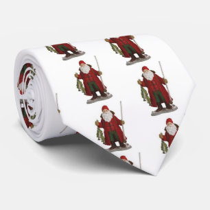 CRAVATE ***PÈRE NOËL LE PÊCHEUR*** COL
