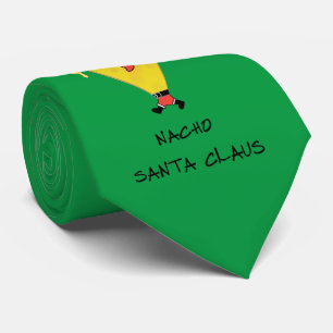 Cravate Père Noël nacho
