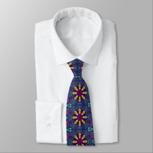 Cravate personnalisée couleur rétro – Mode élégant