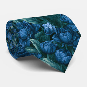 Cravate Petit ami fleur de tulipe Mariage de printemps