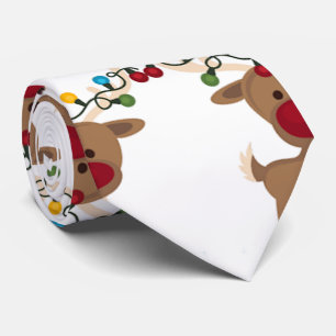 CRAVATE PETIT NOËL DE RÉINDEUR SILLEMENT