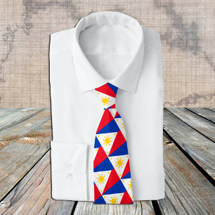 Cravate Philippines Cravate, mode Philippine Drapeau, affa
