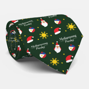 Cravate Philippines Noël philippin Maligayang Pasko