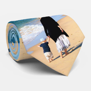 Cravate Photo personnalisée - Votre propre design - Avec M