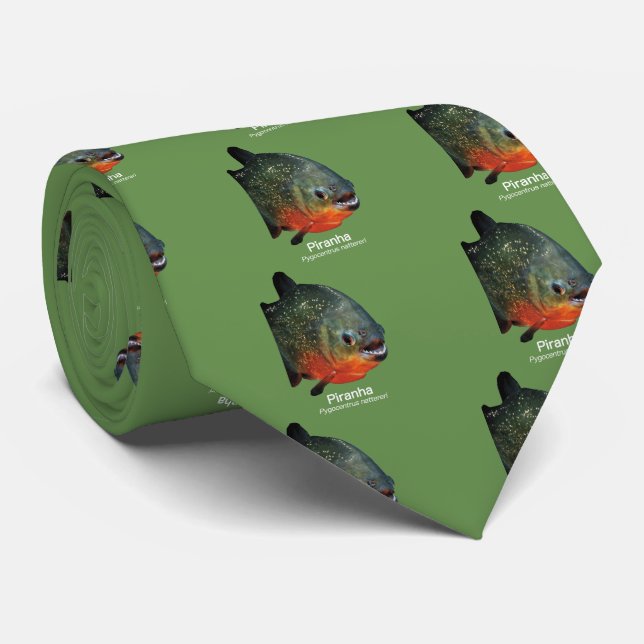 Cravate Piranha (Roulé)