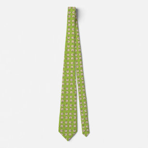 Cravate Pistachio Nut Motif sans couture