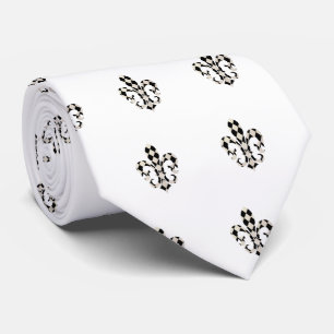 Cravate PixDezines Fleur de lis/do-it-yourself couleur arr