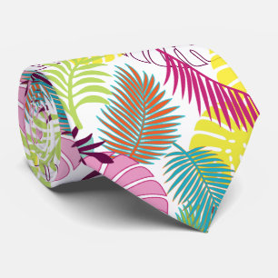 Cravate PixDezines forêt tropicale/arrière - plan DO-IT-YO