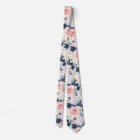 PixDezines H2 Blush Navy Roses Fond à faire soi-mê