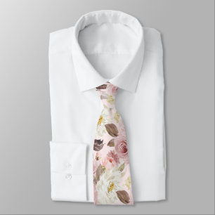 Cravate PixDezines H2 Blush Roses Roses Roses Roses Roses