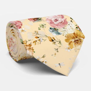 Cravate PixDezines H2 Fall Garden Flowers