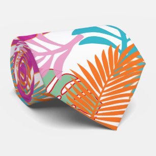 Cravate PixDezines Rainforest/Monstera/DO-IT-YOURSELF arri