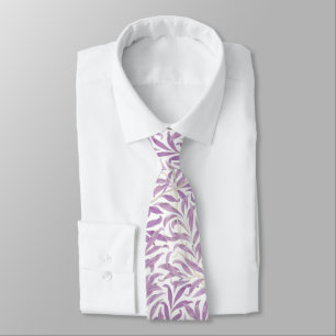 Cravate PixDezines William Morris Willow Bough Purple