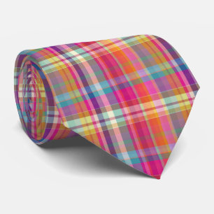 Cravate Plaid de PixDezines Malibu