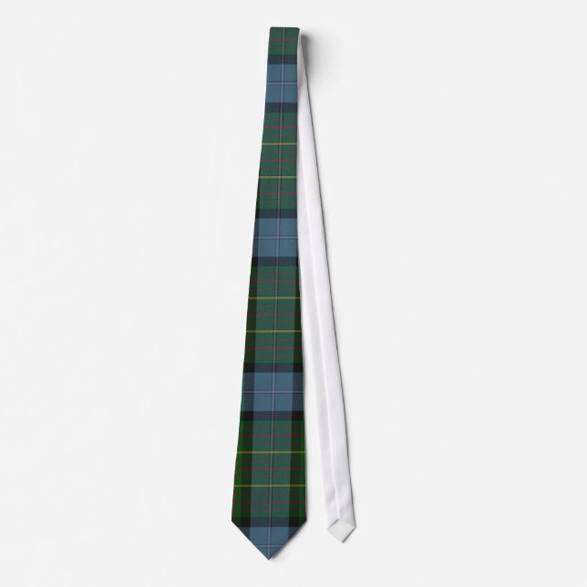 Cravate Plaid de tartan de la Californie (Devant)