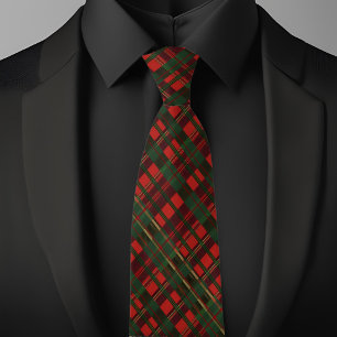 Cravate Plaid Traditionnel de Noël