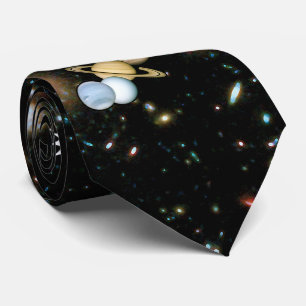 Cravate Planète Pluton WTF!? Drôle de science geek astrono