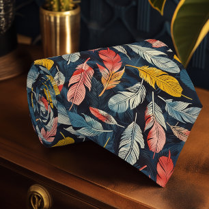 Cravate Plumes avec air