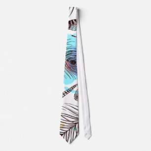 Cravate Plumes de paquetage